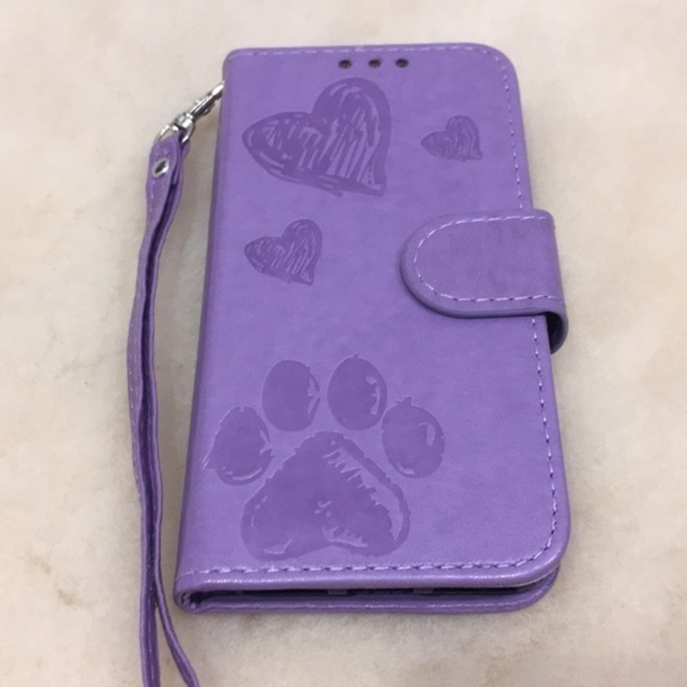 iPhone 7 Animal Love Violet Case. New without tags